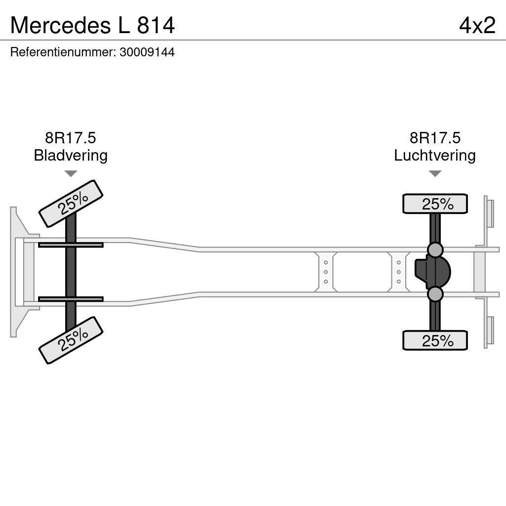 Mercedes-Benz L 814 Chassis met cabine