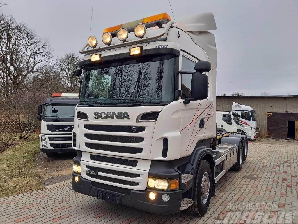 Scania R 560 LB, 6x2, JOAB HOOKLIFT Vrachtwagen met containersysteem