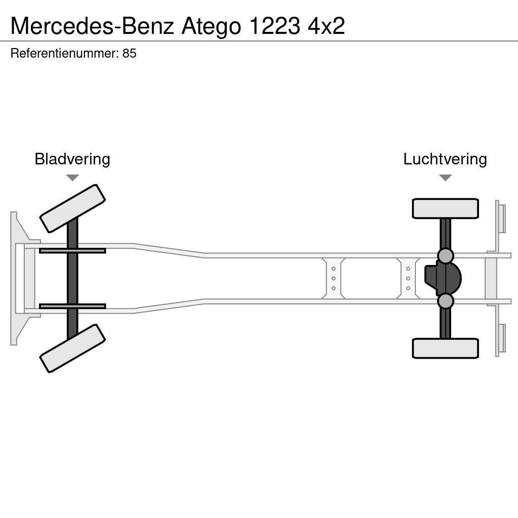 Mercedes-Benz Atego 1223 4x2 Platte bakwagens