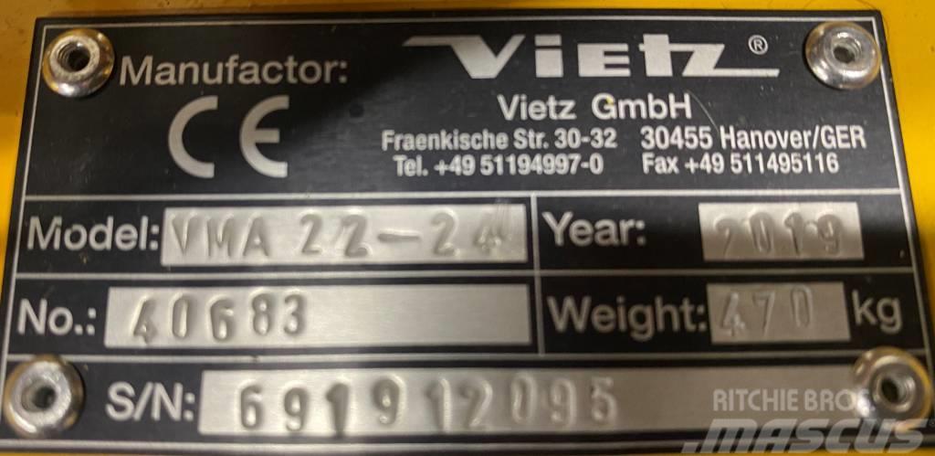 Vietz VMA Mandrel 22-24" Pijpleidingapparatuur