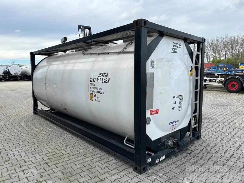CIMC tankcontainers TOP: ONE WAY/NEW 20FT ISO tankconta tankcontainers