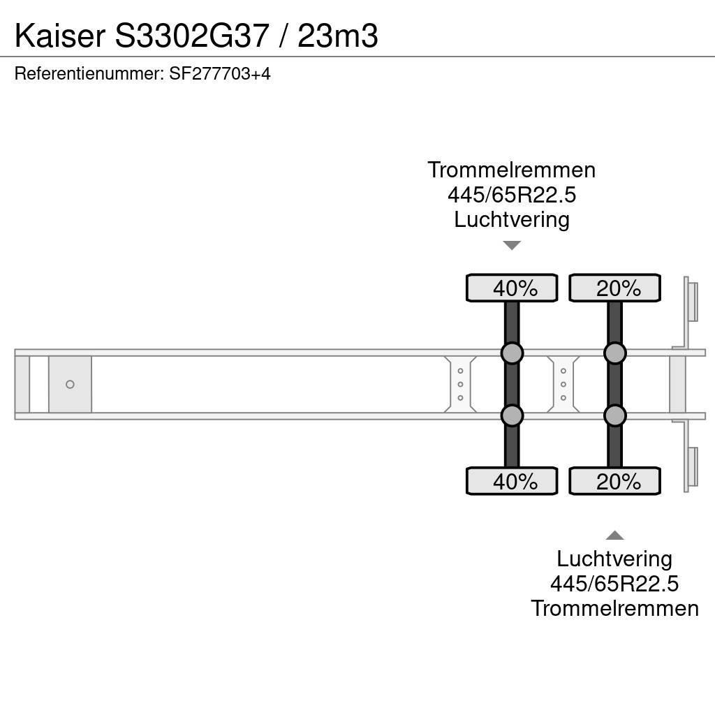 Kaiser S3302G37 / 23m3 Kippers
