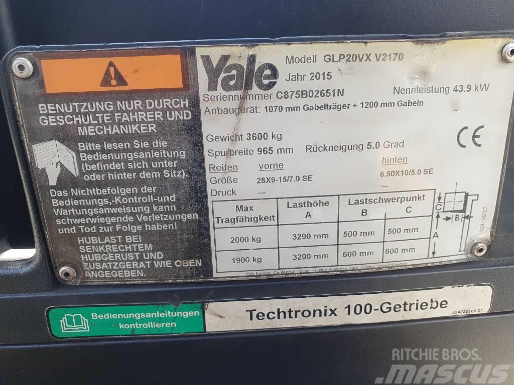 Yale GLP20VX LPG heftrucks