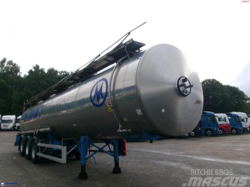 Magyar Chemical tank inox 32.5 m3 / 1 comp Tankopleggers