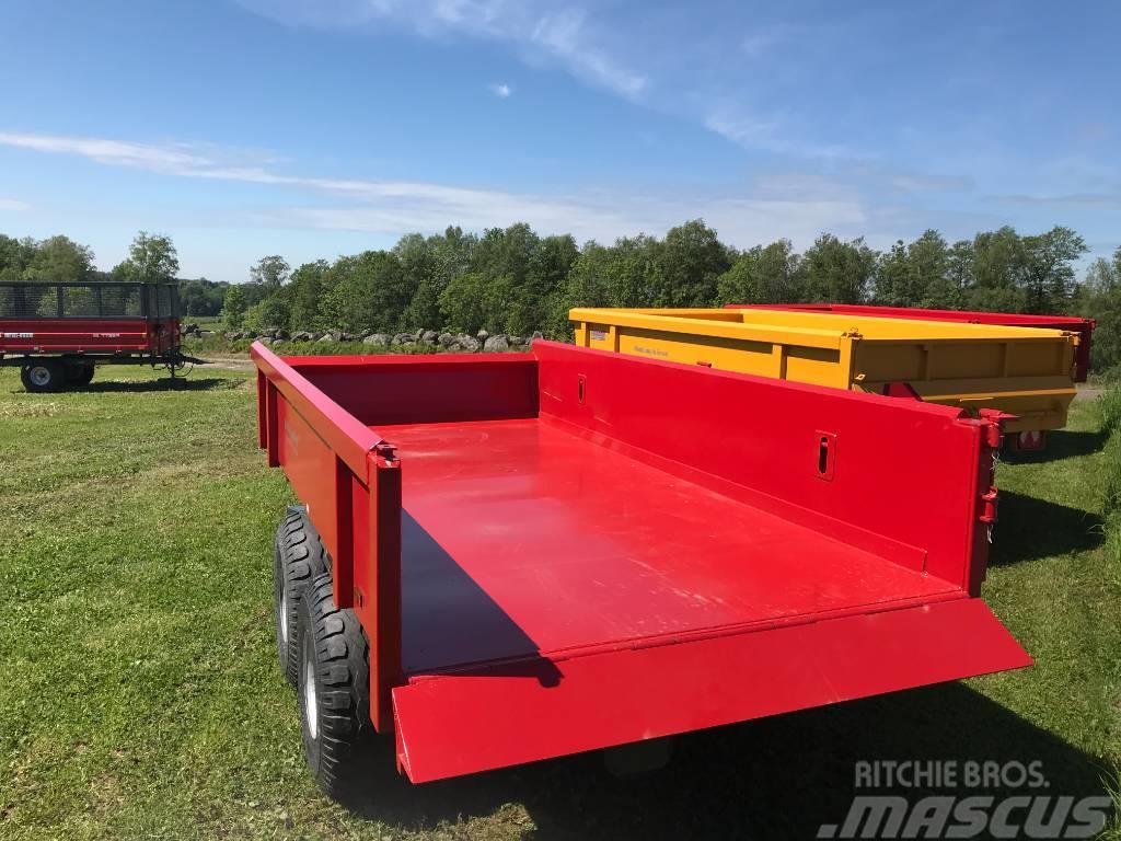 Waldung 7 ton för traktorgrävare extrautrustad Kiepwagens