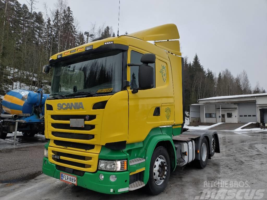 Scania R410 6x2 hydrauliikka, ADR,Euro6 Trekkers