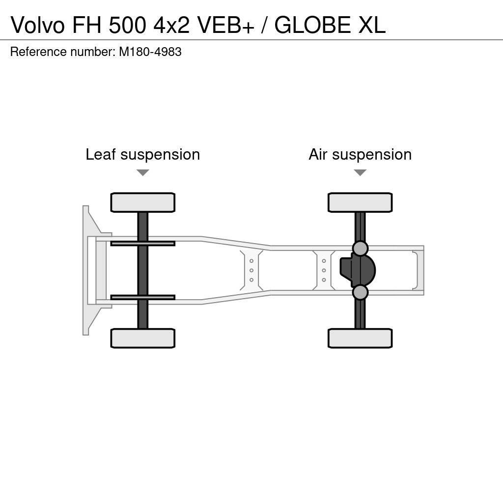 Volvo FH 500 4x2 VEB+ / GLOBE XL Trekkers