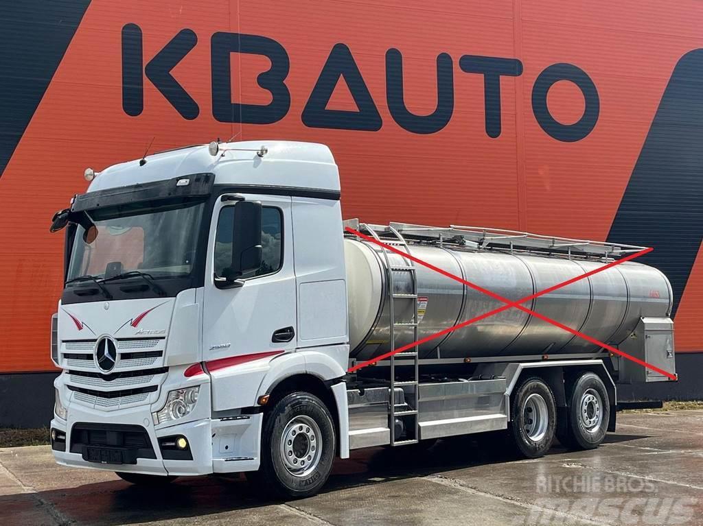 Mercedes-Benz Actros 2558 6x2*4 FOR SALE AS CHASSIS ! / RETARDER Chassis met cabine