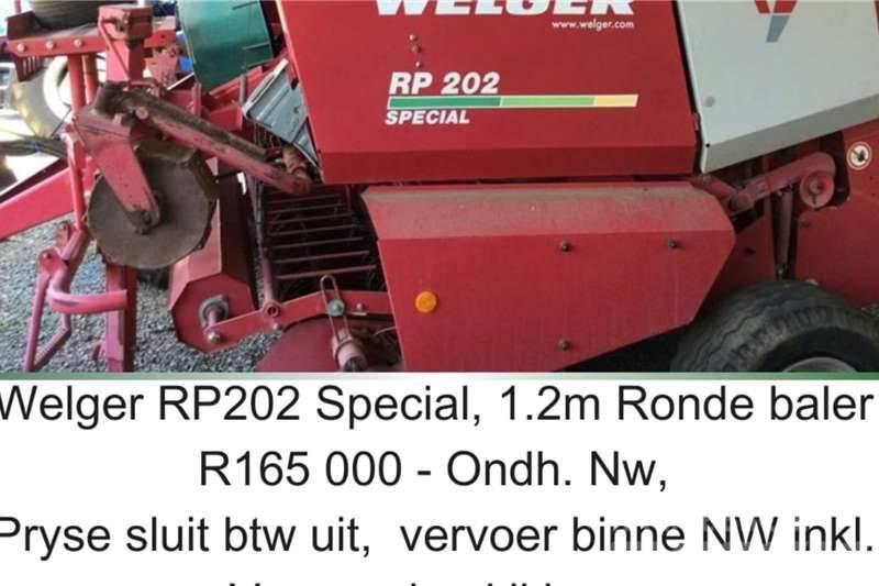 Welger RP202 special - 1.2m Anders