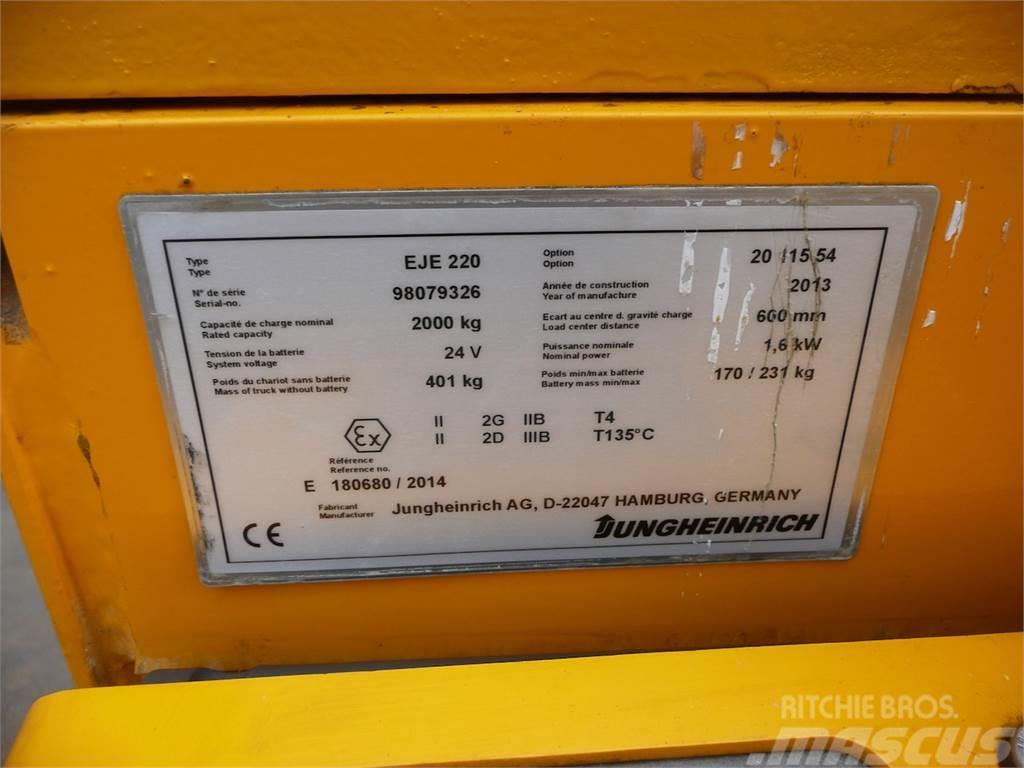 Jungheinrich EJE 220 EX Electro-pallettrucks