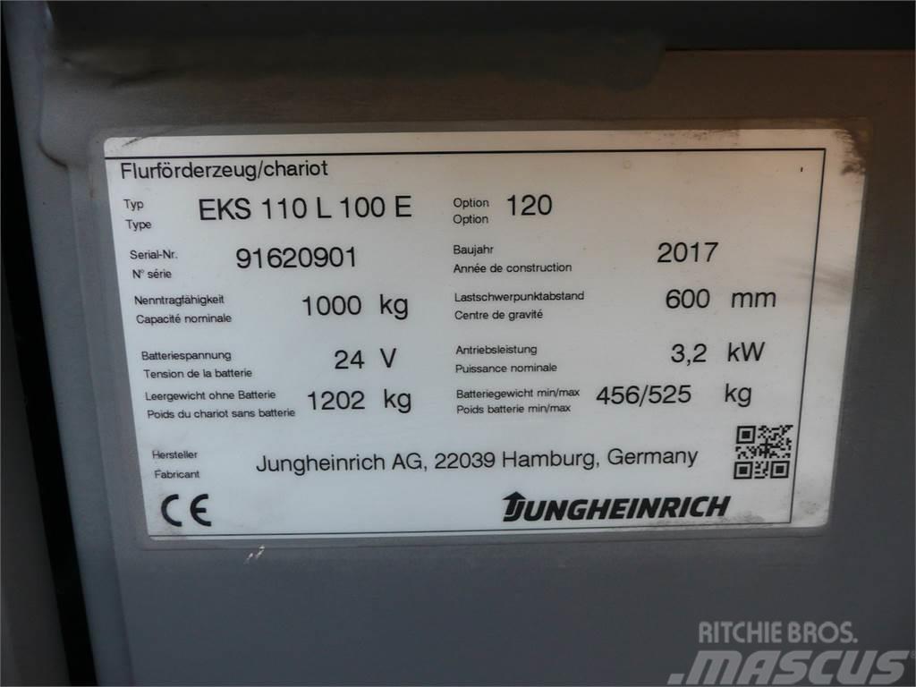 Jungheinrich EKS 110L 100E Orderpicker voor hoog niveau