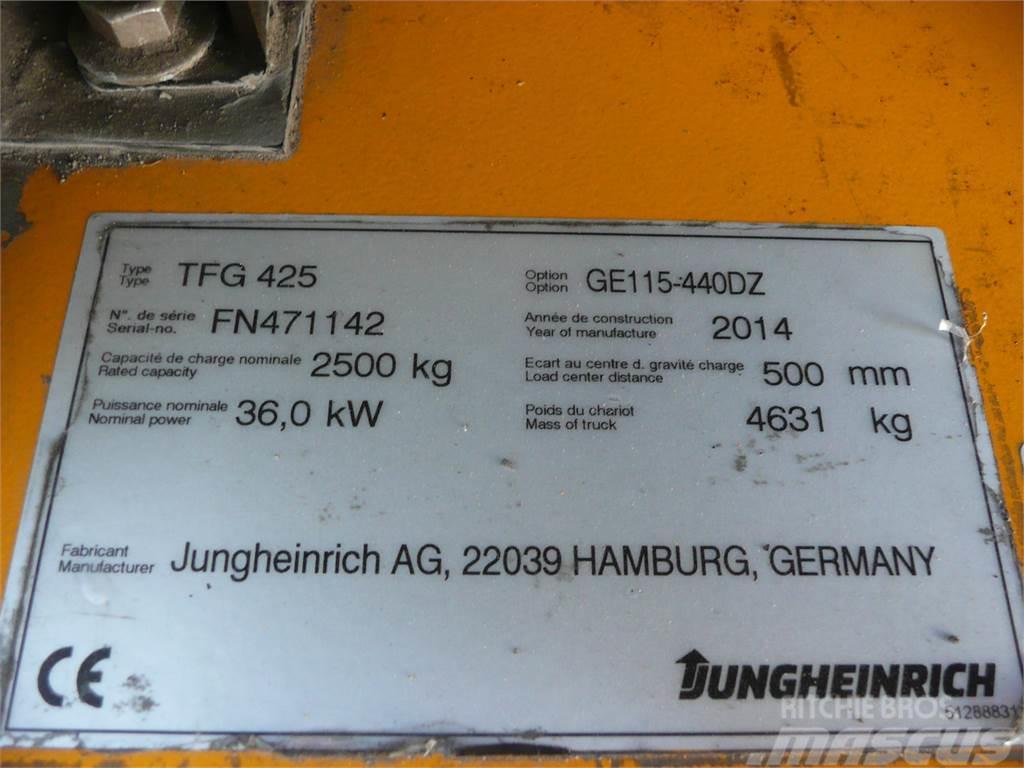 Jungheinrich TFG 425 440 DZ LPG heftrucks