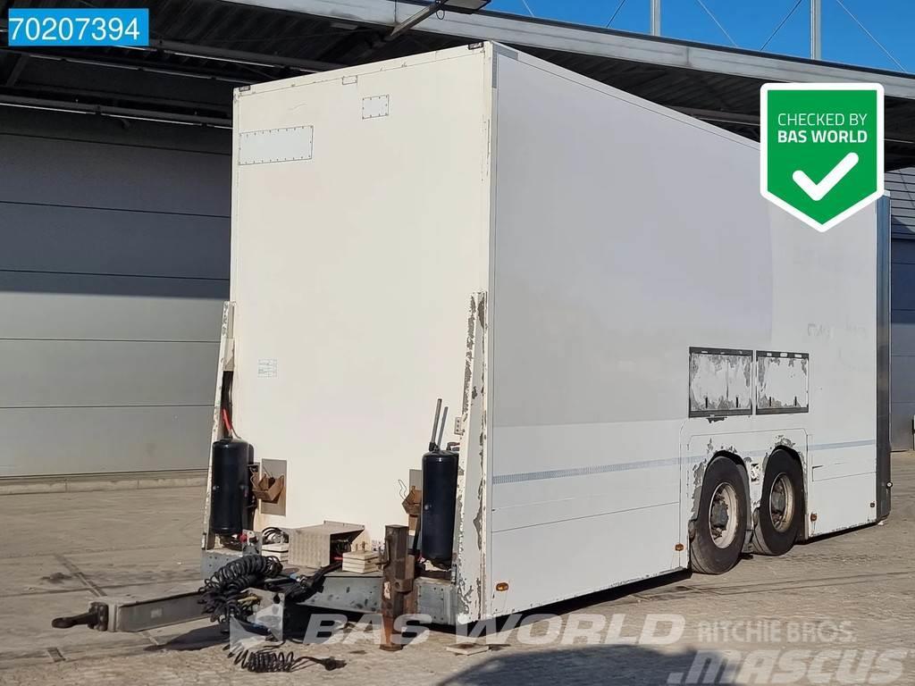 Van Eck PM-21 2 axles LBW Double-Stock Gigant 9t axles Gesloten opbouw trailers