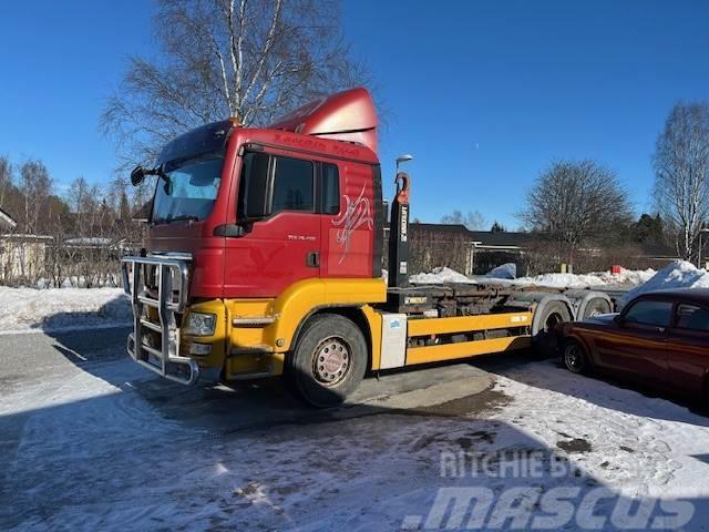 MAN TGS 26.480 Vrachtwagen met containersysteem