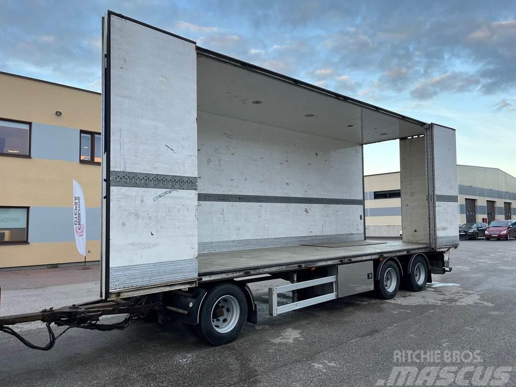 Schmitz Cargobull TRAILER-BYGG KT28 + LIFTING AXLE + SIDE OPENING Gesloten opbouw trailers