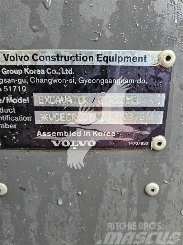 Volvo ECR235EL Rupsgraafmachines