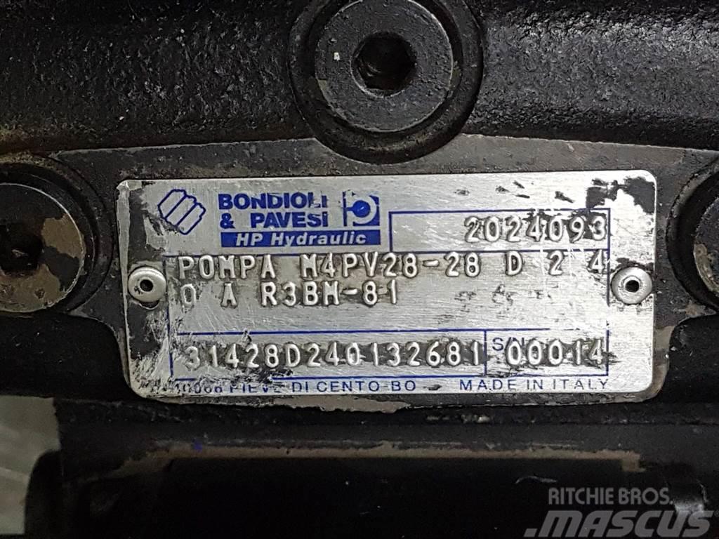 GiANT - Bondioli & Pavesi M4PV28-28-Drive pump repair Hydraulics