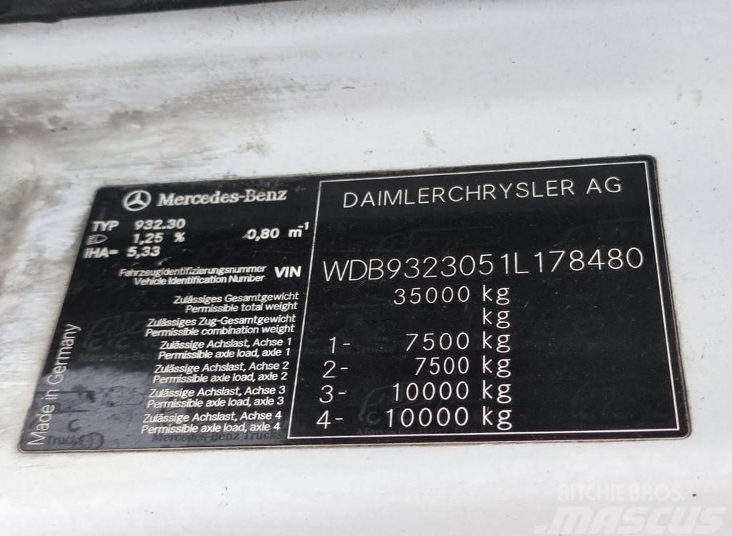Mercedes-Benz Actros 3241K/45 8X4M / OM501 Engine sold / Gearbox Chassis en ophanging