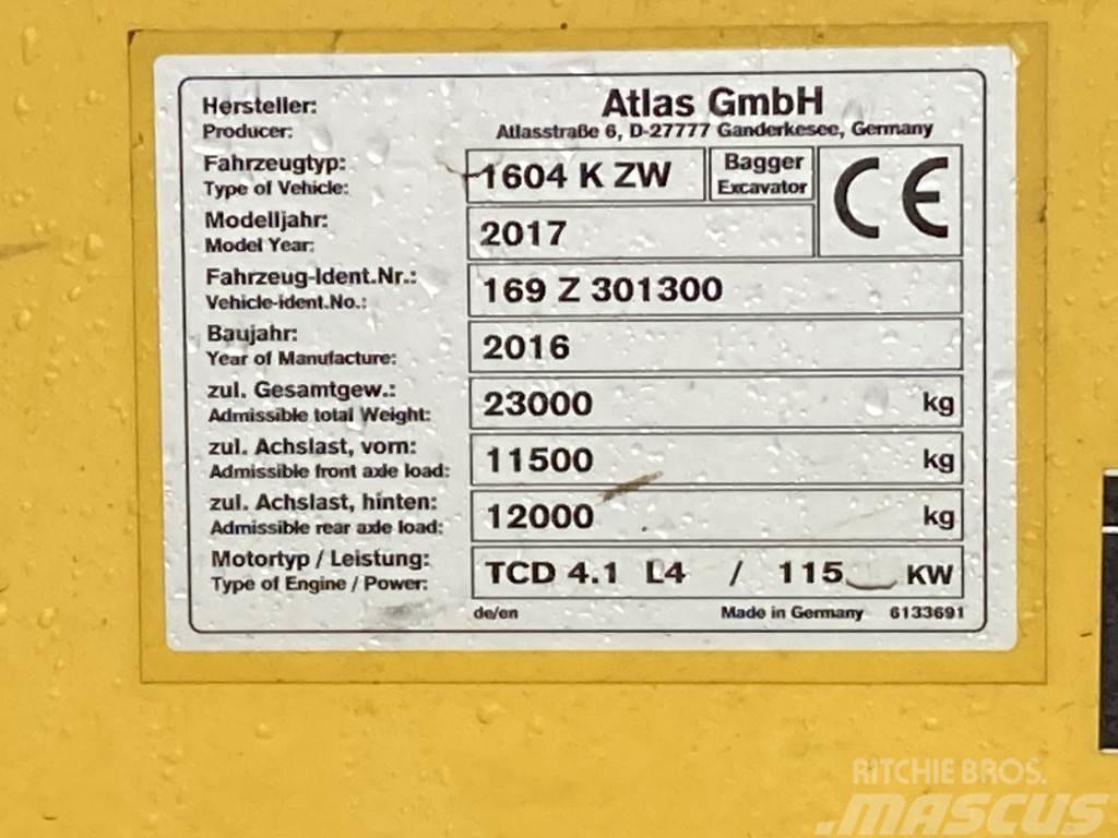 Atlas AB1604K Wielgraafmachines