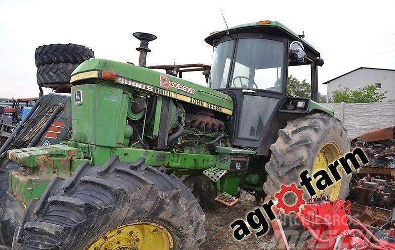John Deere spare parts 4040 S 4240 skrzynia silnik kabina mos Overige accessoires voor tractoren