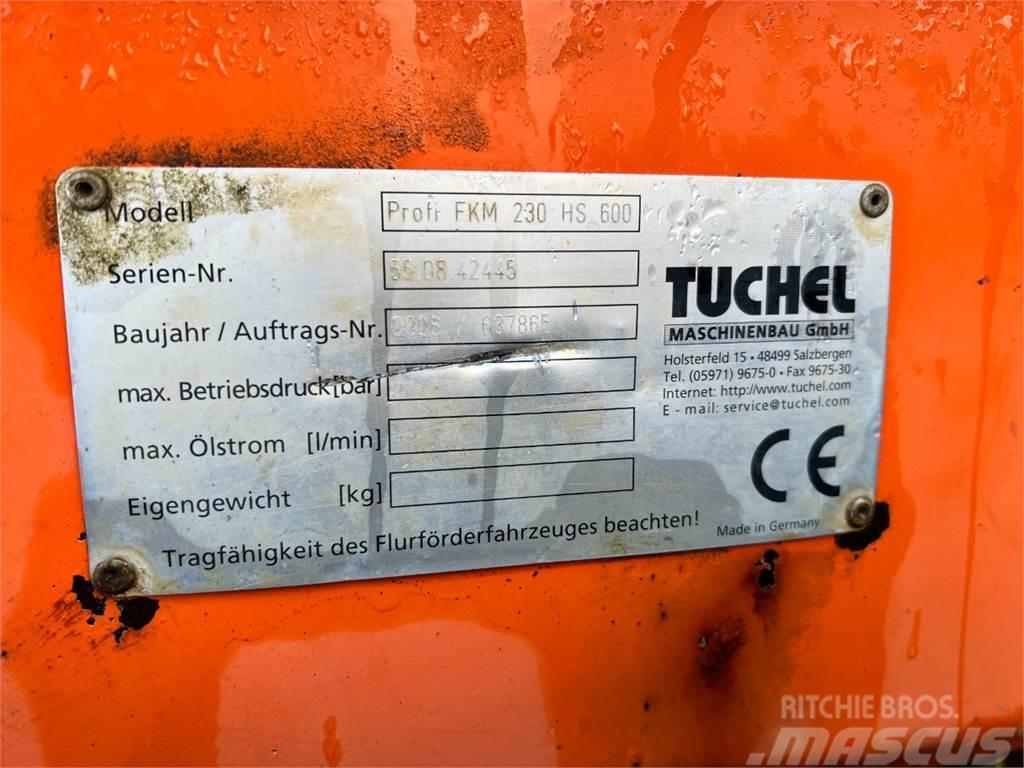 Tuchel Profi 660 kost - 230 cm. bred / Volvo ophæng Wielladers