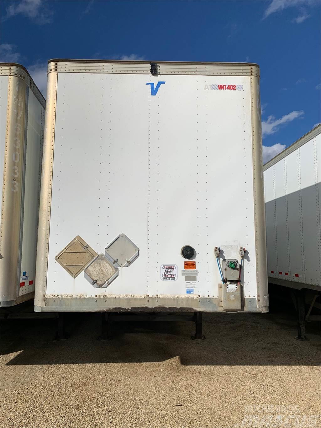 Vanguard 53' Tandem Dry Van Gesloten opbouw trailers
