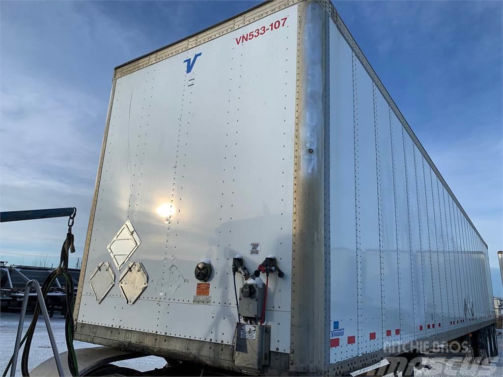 Vanguard 53' Tridem Dry Van Gesloten opbouw trailers