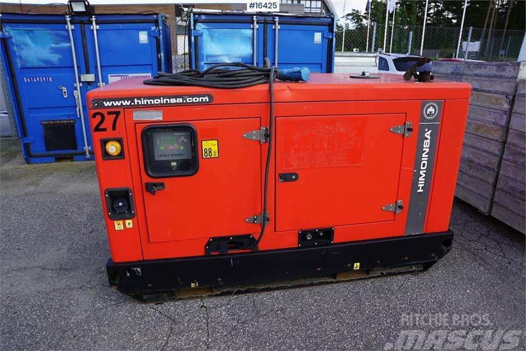 Himoinsa HYW-35 T5 INS 50HZ+400/230V aggregate Anders