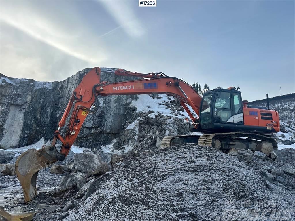 Hitachi ZX290LC-5B Tracked excavator w/ GPS, Rototilt and  Rupsgraafmachines