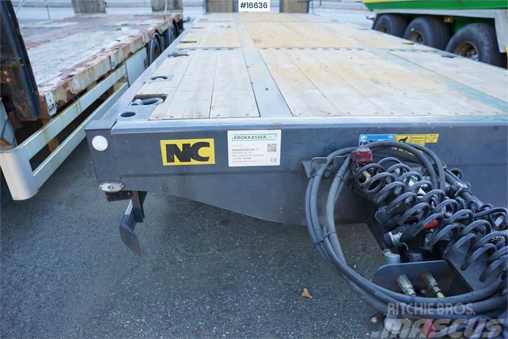 NC 3 axle machine trailer that is little used Overige aanhangers