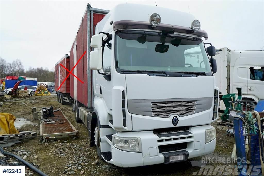 Renault Premium 450DXI container chassis Containerchassis