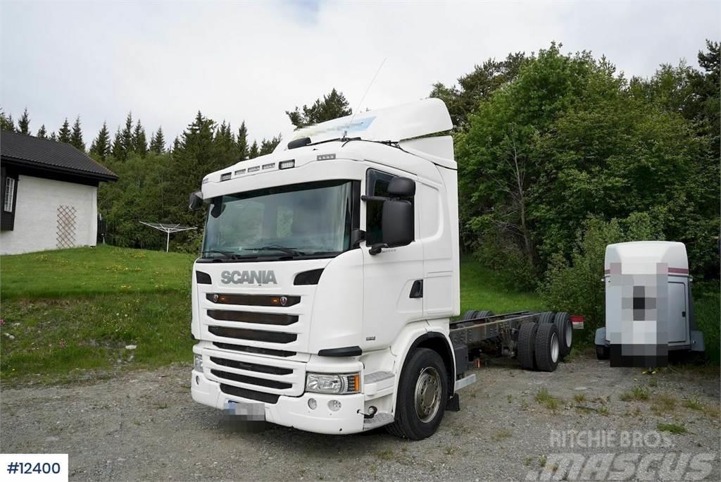 Scania G490 6x2 Chassis. Euro 6 Chassis met cabine