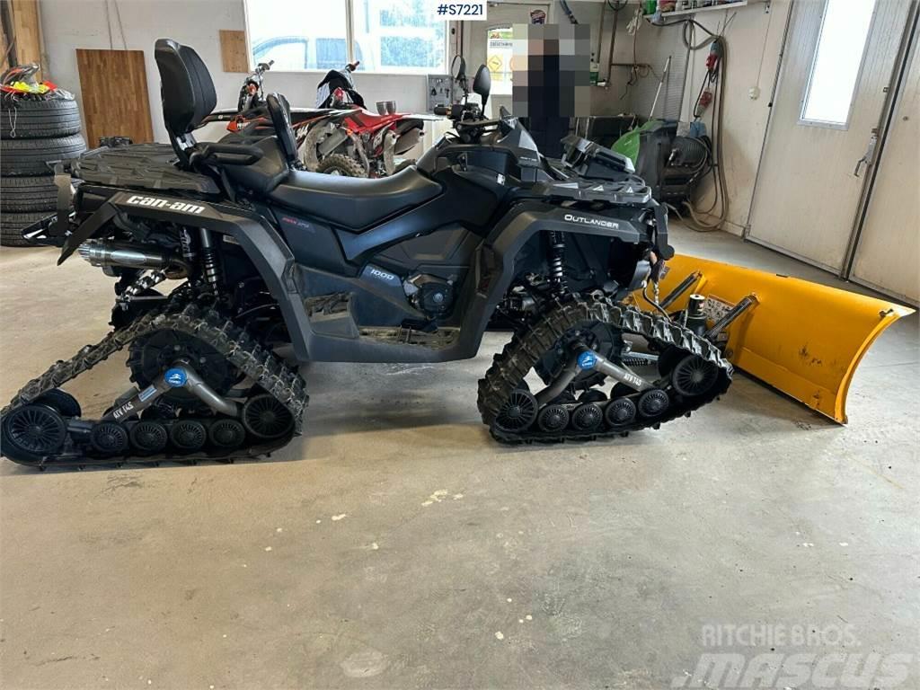 Can-am Outlander 1000 Max XTP with track kit, plow and sa Anders