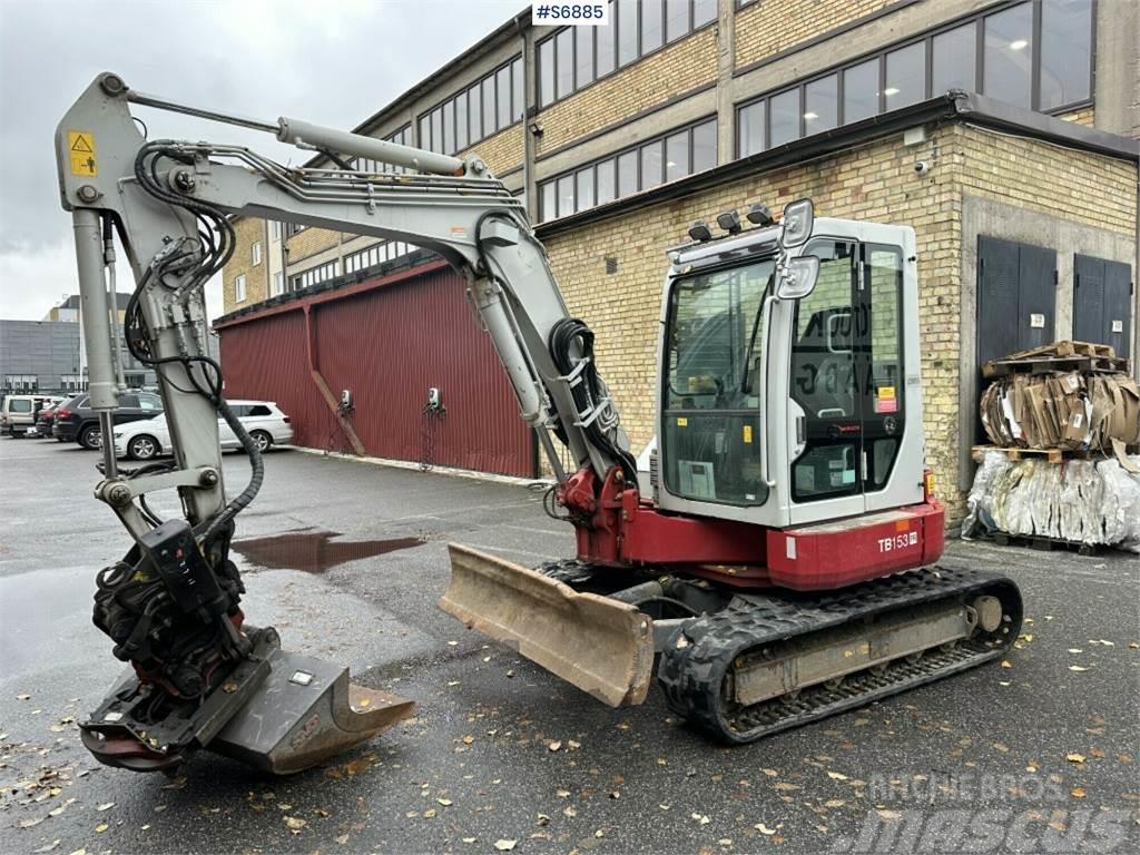 Takeuchi TB153FR, Excavator With Rotary tilt and tools Minigraafmachines < 7t