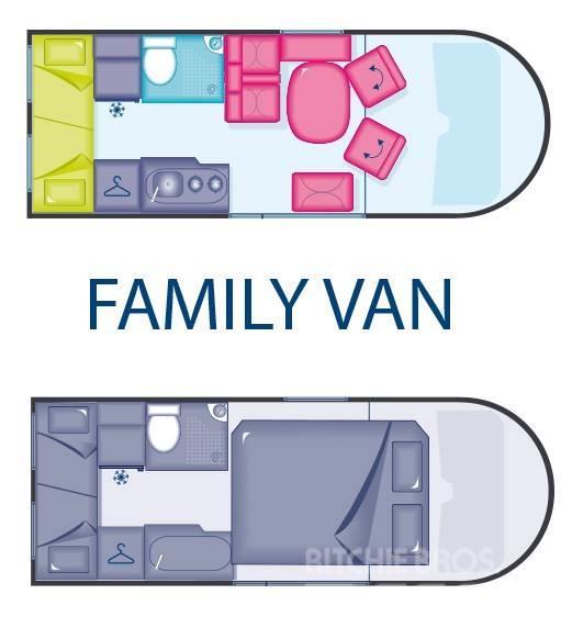  DREAMER FAMILY VAN Caravans en campers