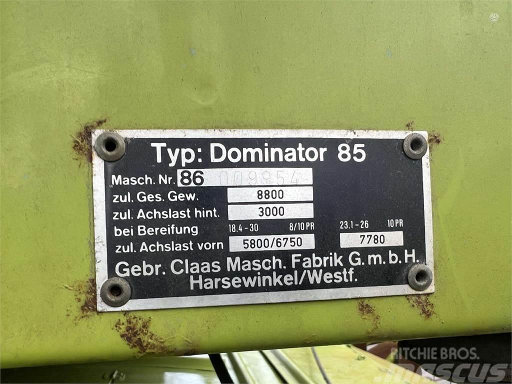 CLAAS Dominator 85 Maaidorsmachines