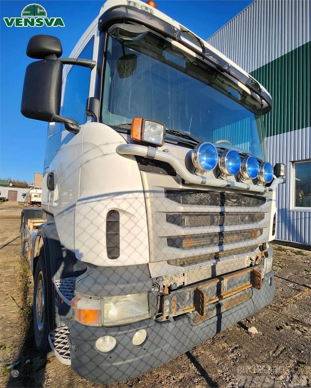 Scania R480 6x2 + HIAB MULTILIFT Vrachtwagen met containersysteem