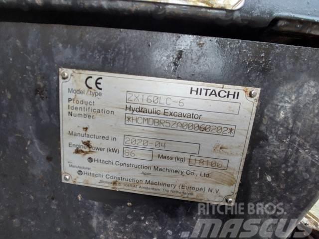 Hitachi ZX160 LC-6 Rupsgraafmachines