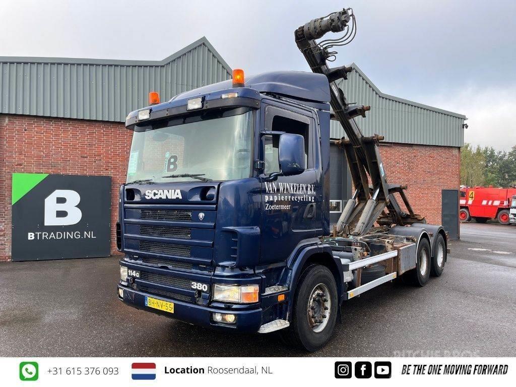 Scania R114-380 6x2 - 10 Tires - Euro 2 - Holland truck - Vrachtwagen met containersysteem