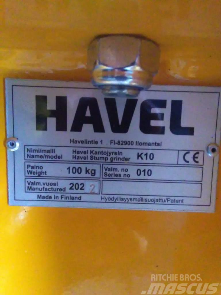  Havel K10 kantojyrsin 1,5-10 t koneisiin Schavers