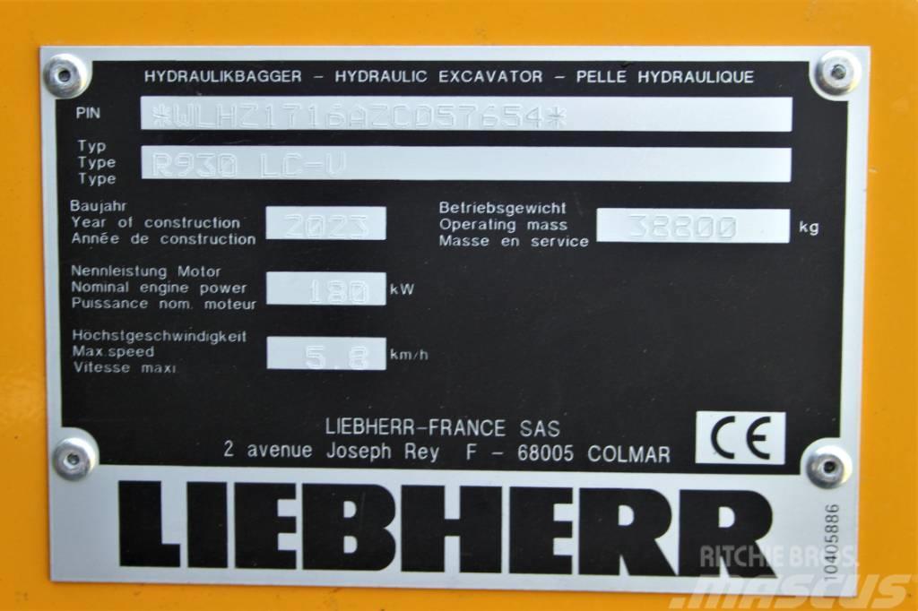 Liebherr R 930 LC-V Rupsgraafmachines