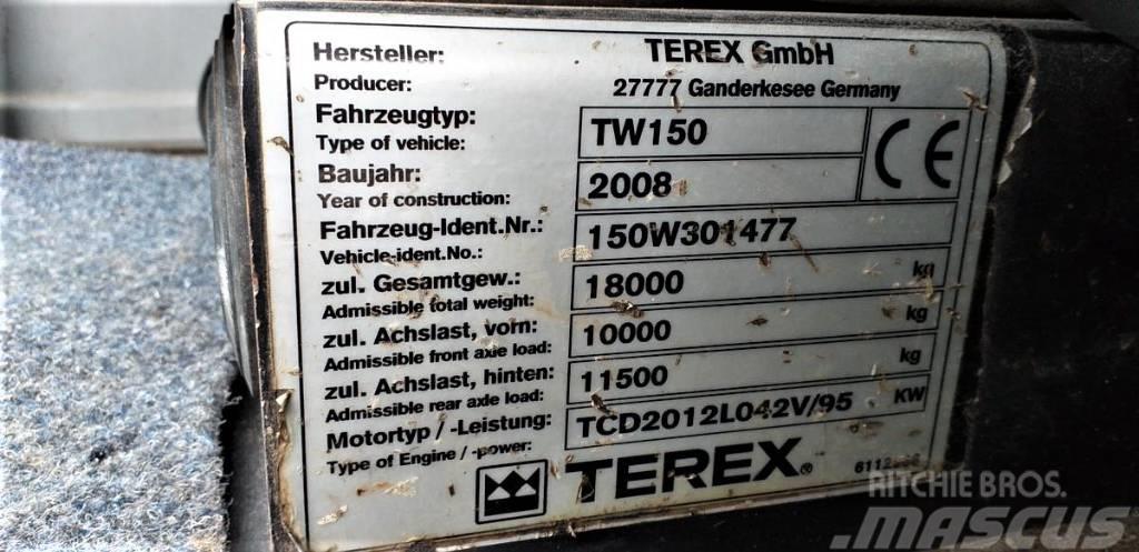  Koparka kołowa TEREX TW 150 Wielgraafmachines