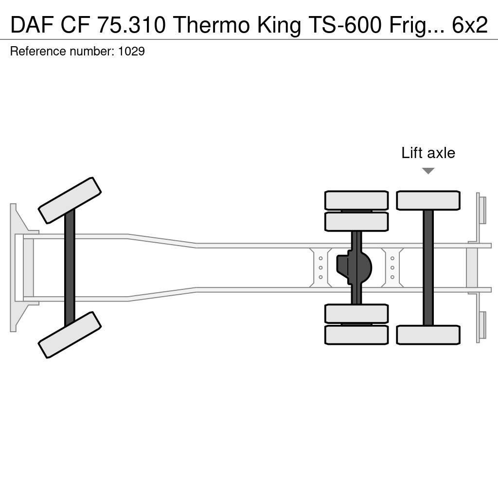 DAF CF 75.310 Thermo King TS-600 Frigo 6x2 Manuel Gear Koelwagens