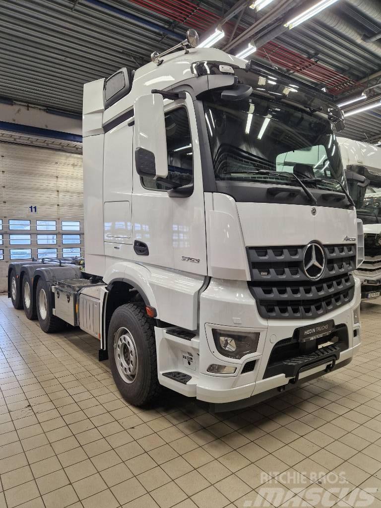 Mercedes-Benz Arocs 3253 8x4 JOAB Lastväxlare Vrachtwagen met containersysteem