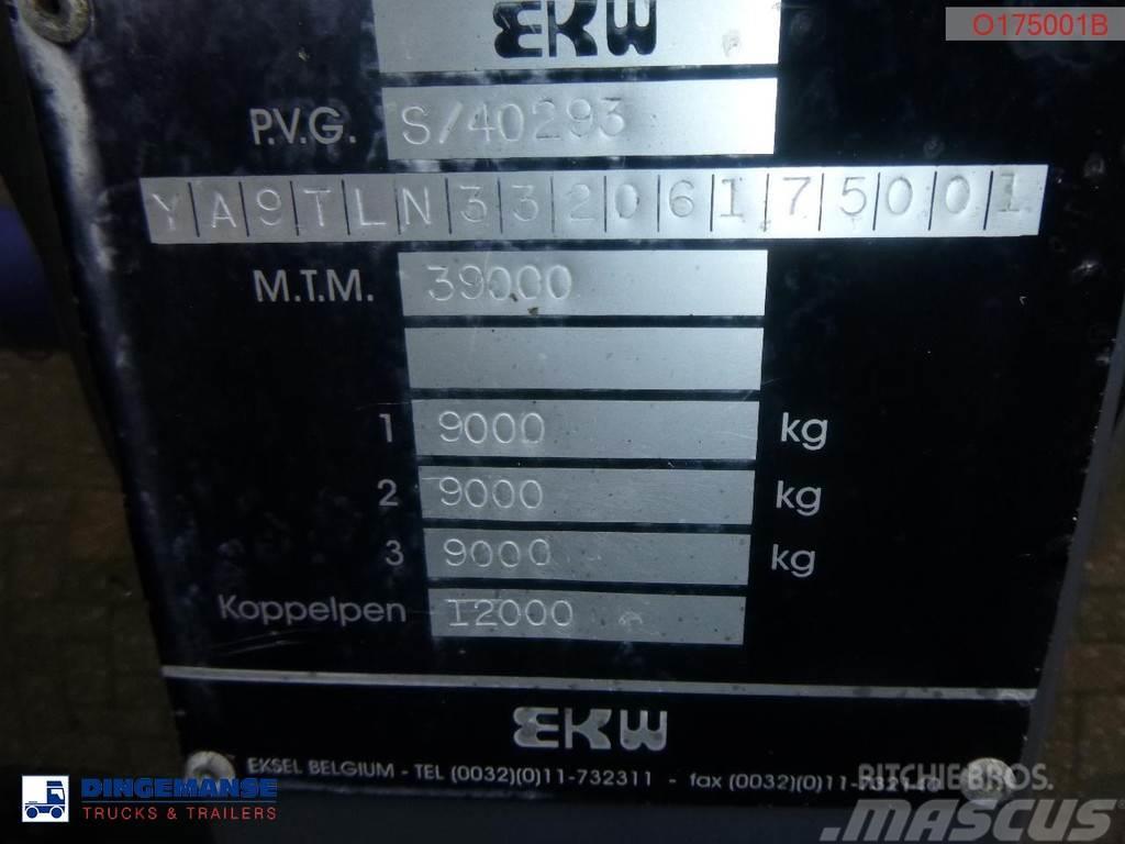 EKW Heavy oil tank inox 32.6 m3 / 1 comp Tankopleggers