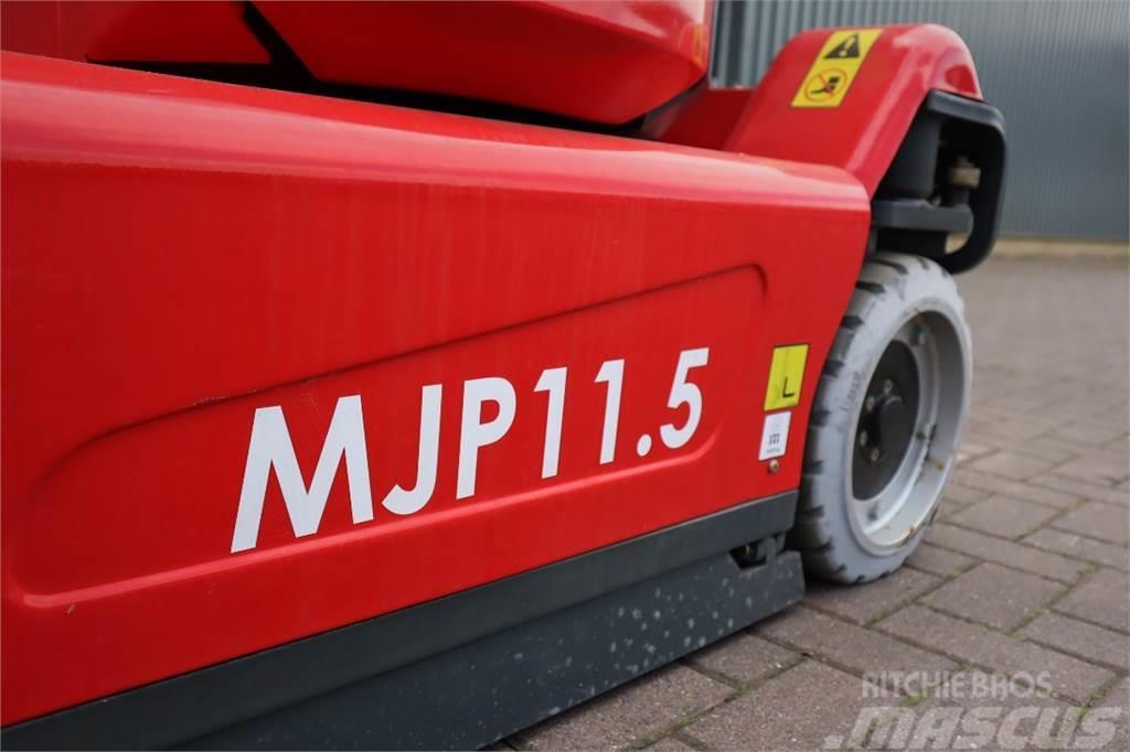 Magni MJP11.5 Valid Inspection, *Guarantee! 11.2m Workin Knikarmhoogwerkers