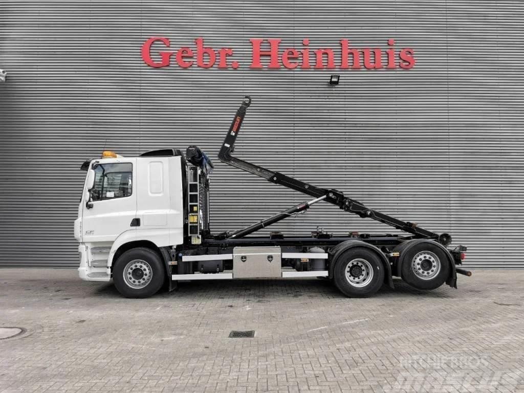 DAF CF 510 6x2 Euro 6 Hiab Multilift 21 Tons Hooklift! Vrachtwagen met containersysteem
