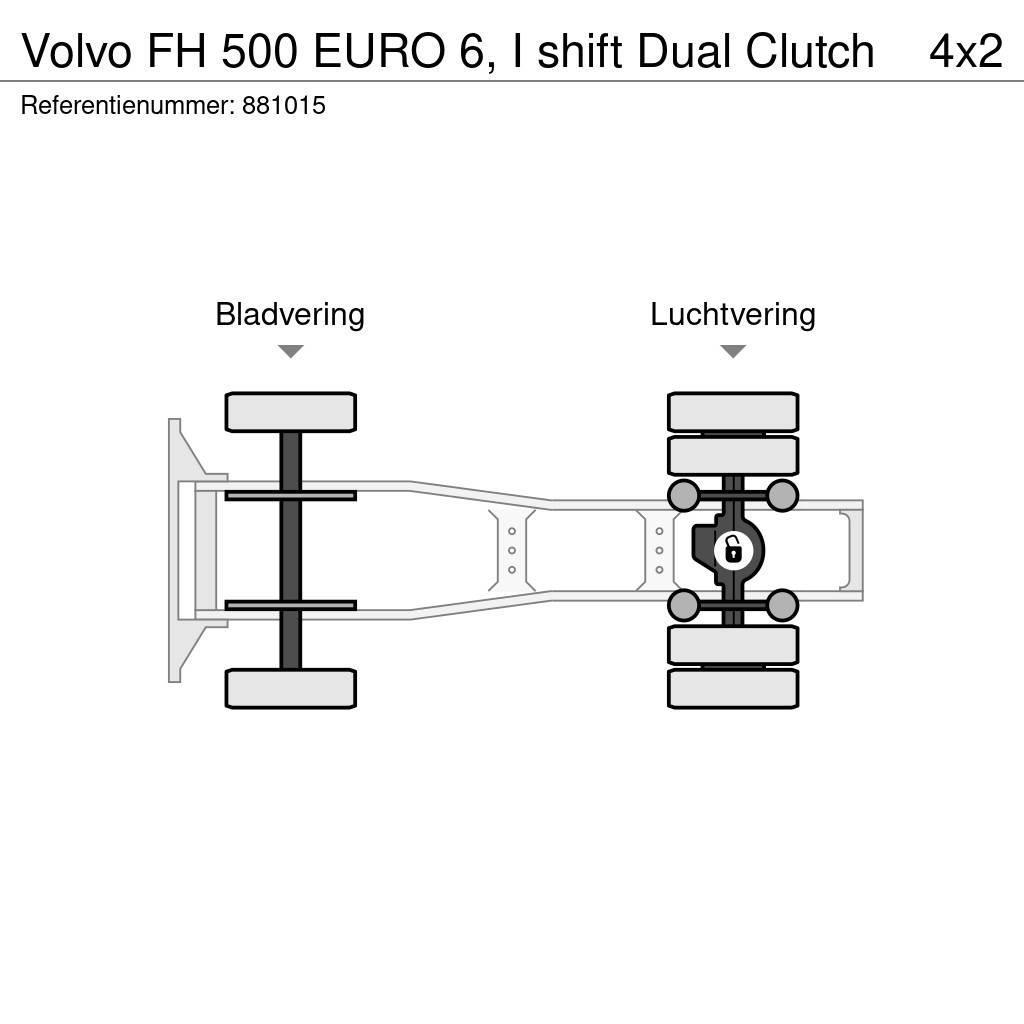 Volvo FH 500 EURO 6, I shift Dual Clutch Trekkers