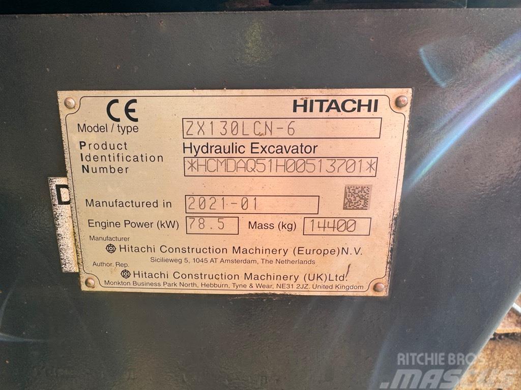 Hitachi ZX 130-6 Rupsgraafmachines