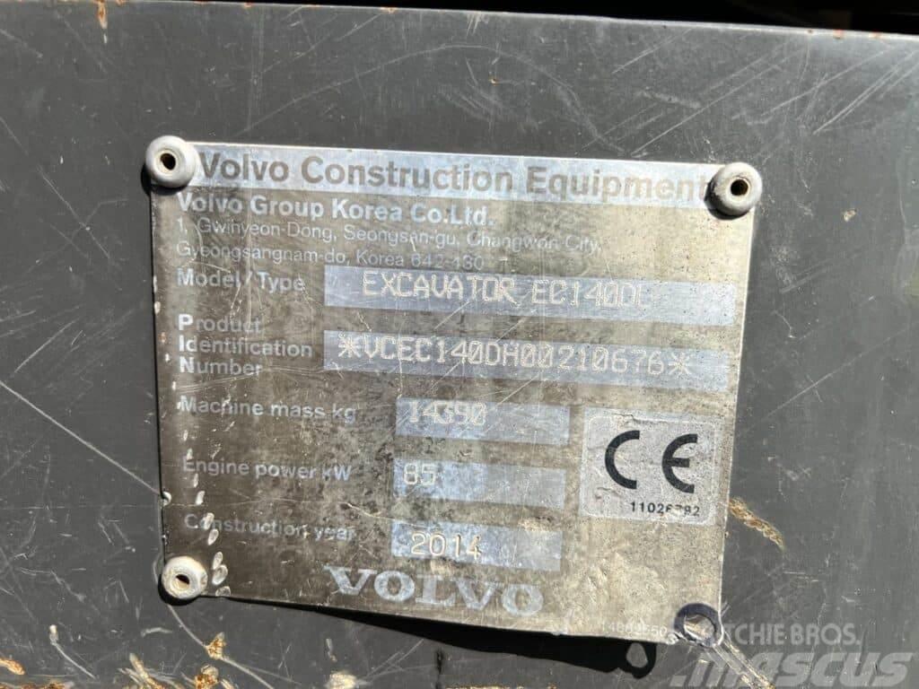 Volvo EC140DL Rupsgraafmachines